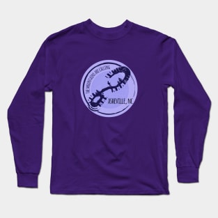 The Mountains Are Calling - Asheville, NC - Purple 27 Long Sleeve T-Shirt